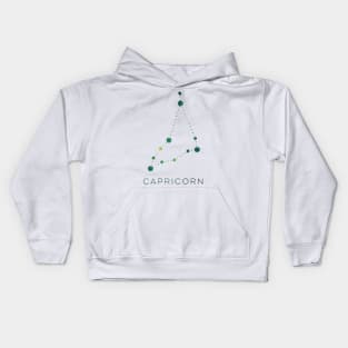 CAPRICORN STAR CONSTELLATION ZODIAC SIGN Kids Hoodie